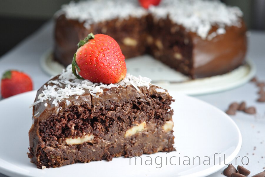 Prăjitură cu ciocolată fitness "Chocaholic"