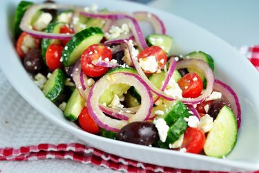 Salată grecească simplă