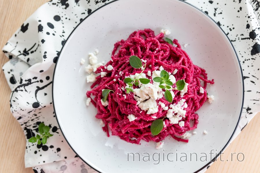 Paste Simple Cu Sos Pesto Din SfeclÄƒ RoÈ™ie Magicianafit Ro